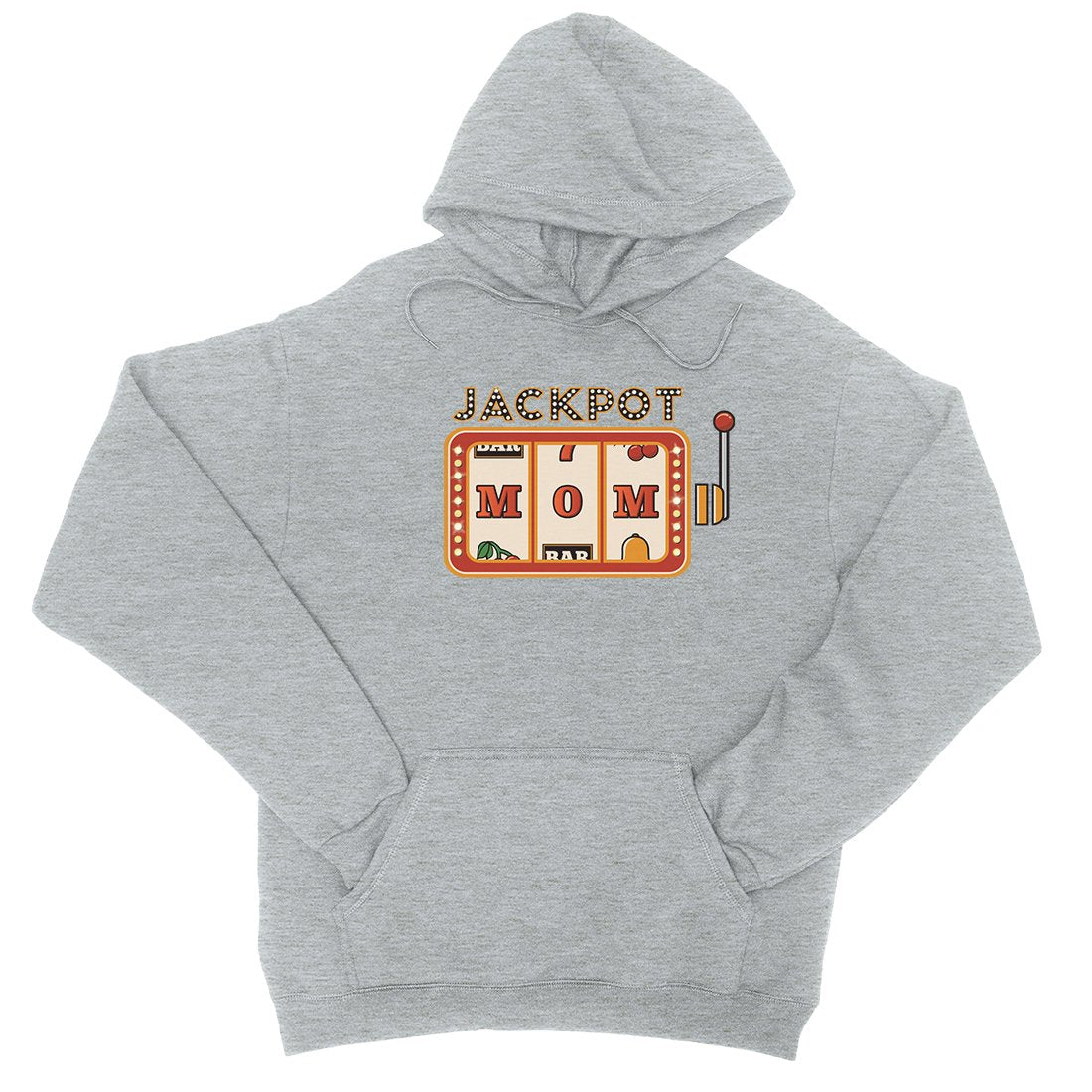 Jackpot Mom Unisex Hoodie Funny Mother's Day Gift Pullover Hoodie