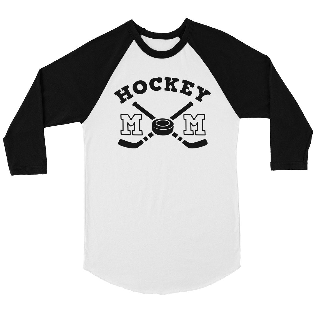 Hockey Mom Womens Baseball Shirt Funny Mom Gift For Mother's Day