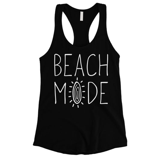 365 Printing Beach Mode Womens Relax Joy Mindset Travel Beach Day Tank Top