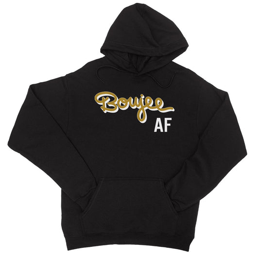 365 Printing Boujee AF Womens Gag Hoodie Pullover Funny Saying Winter Gifts