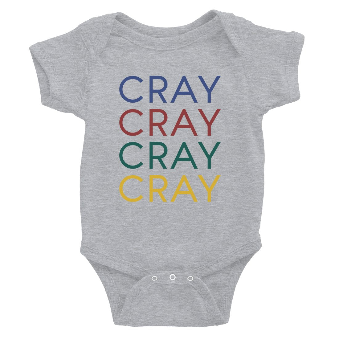 365 Printing Cray Funny Baby Bodysuit Gift For Baby Shower Cute Infant Jumpsuit