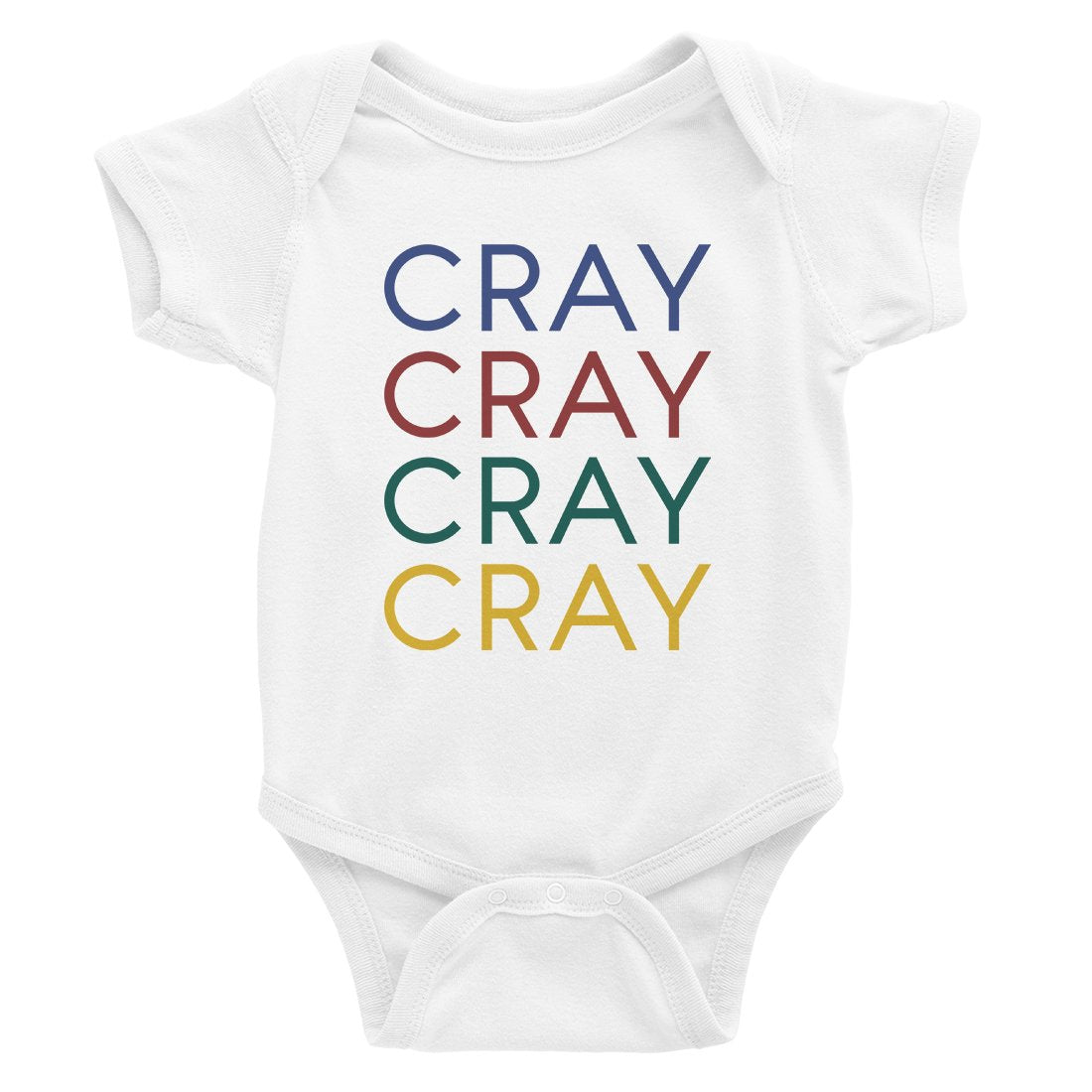 365 Printing Cray Funny Baby Bodysuit Gift For Baby Shower Cute Infant Jumpsuit