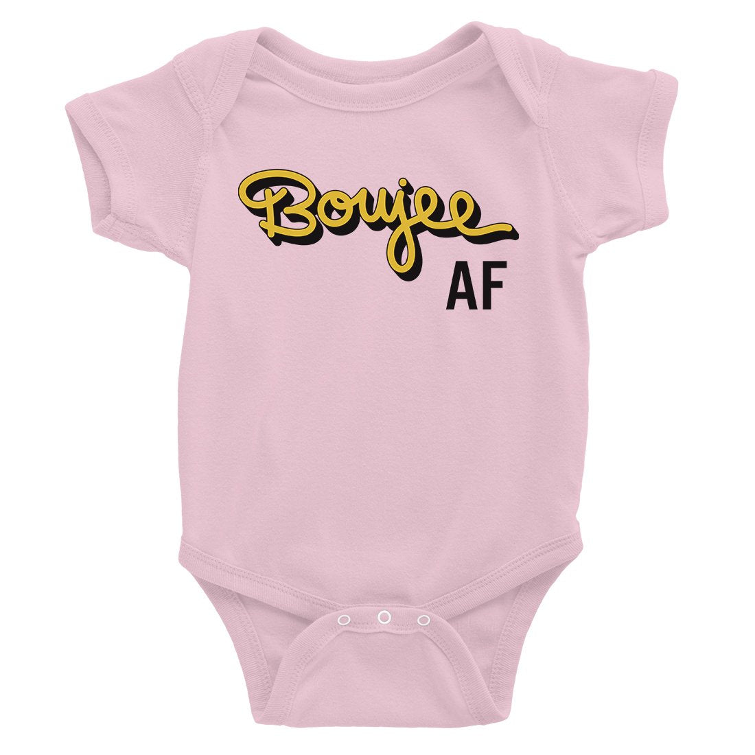 365 Printing Boujee AF Funny Baby Bodysuit Gift Baby Shower Cute Infant Jumpsuit