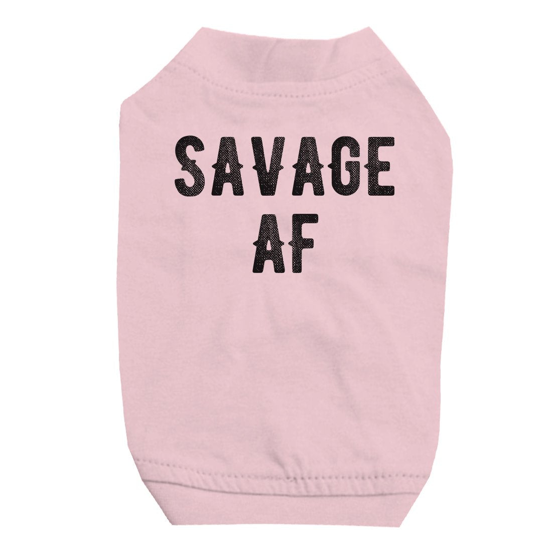 365 Printing Savage AF Pet Shirt for Small Dogs Funny Saying Dog Lovers Gifts