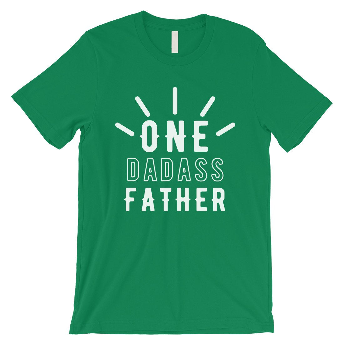 One Dadass Father Mens Funny Loving Cool Father's Day Shirt For Dad