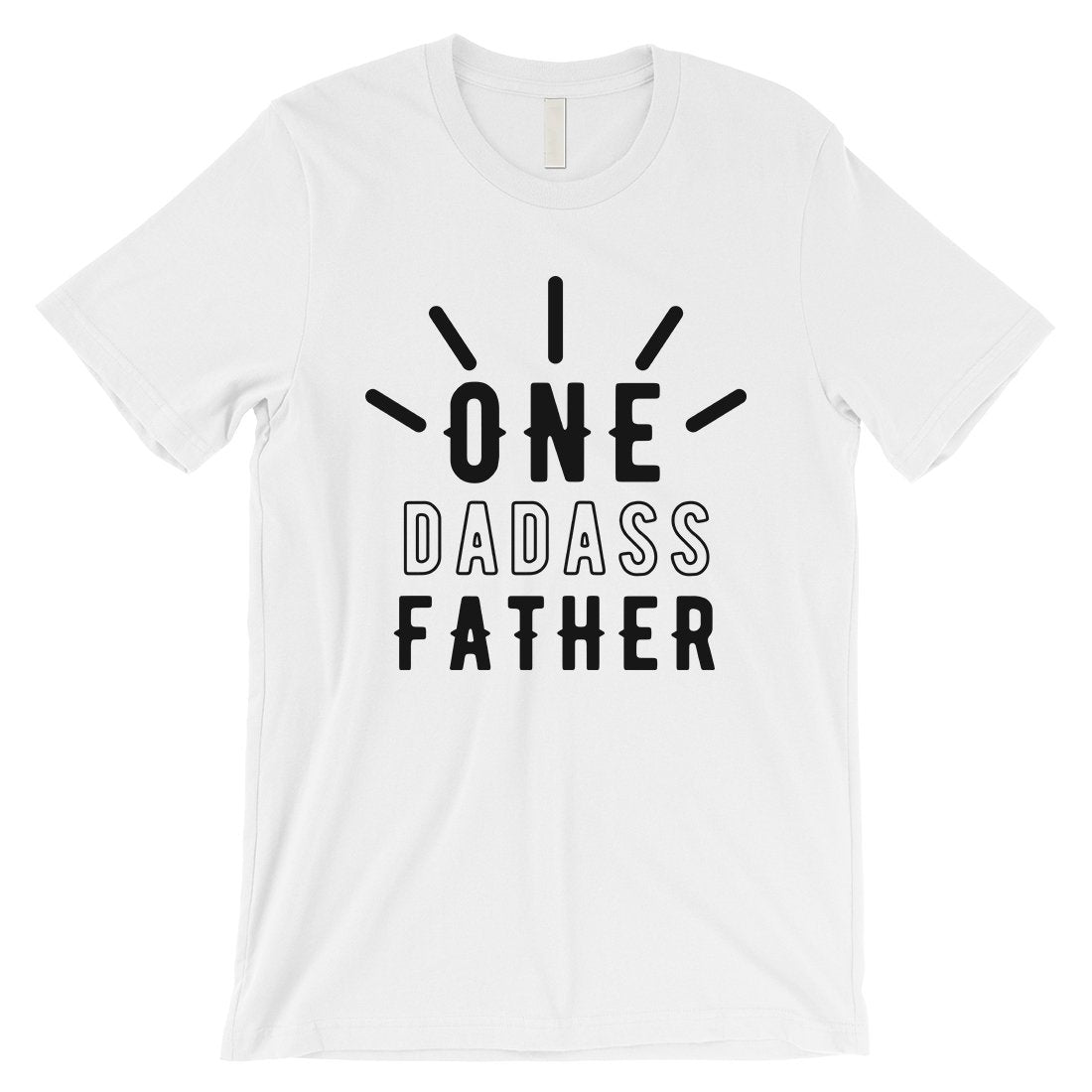 One Dadass Father Mens Funny Loving Cool Father's Day Shirt For Dad