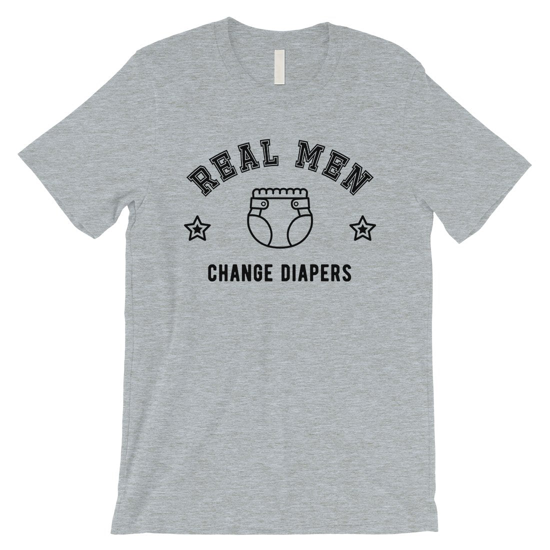 Real Men Change Diapers Mens Silly Wonderful Supportive Dad Shirt