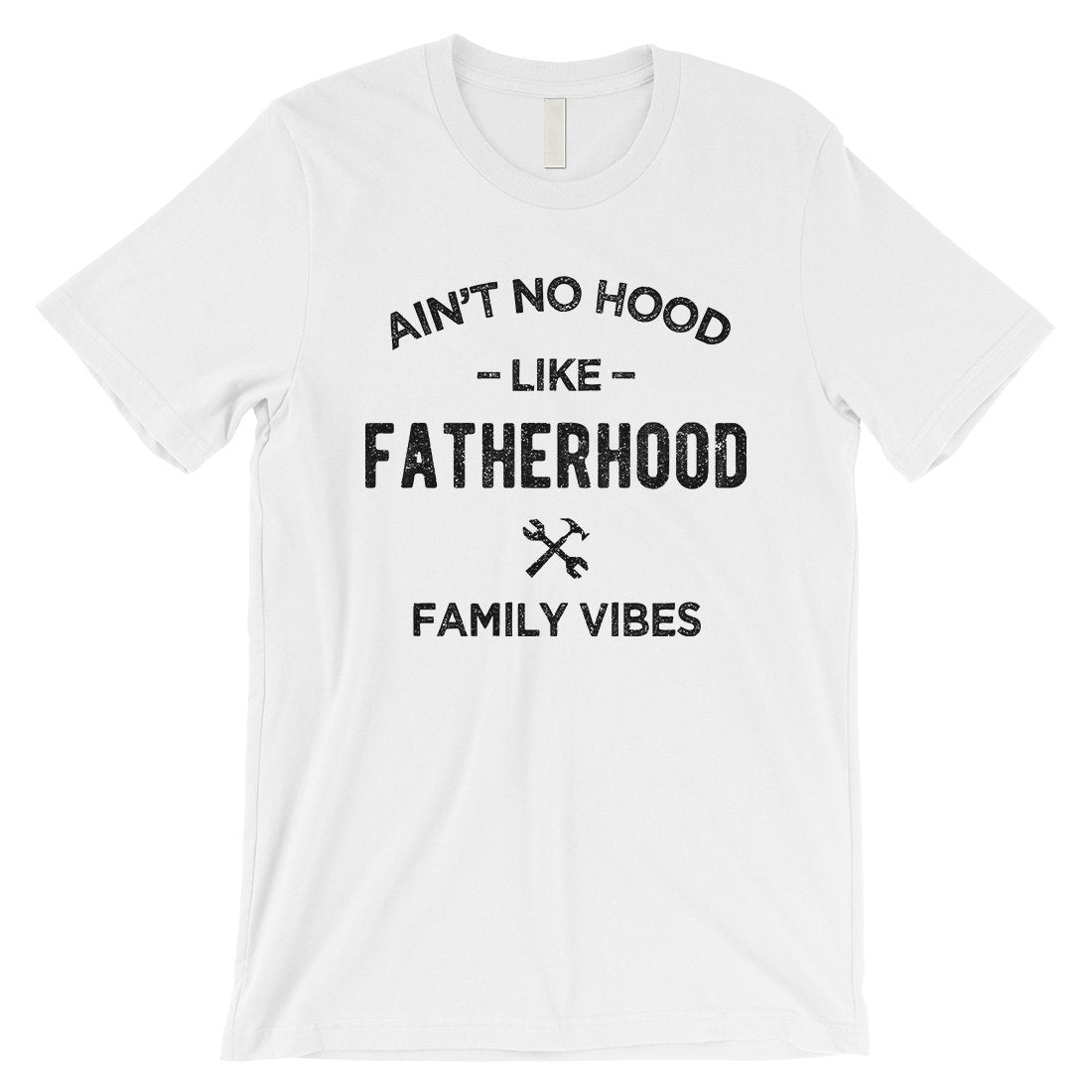 No Hood Like Fatherhood Mens Sweet Cool Family Shirt For Fathers