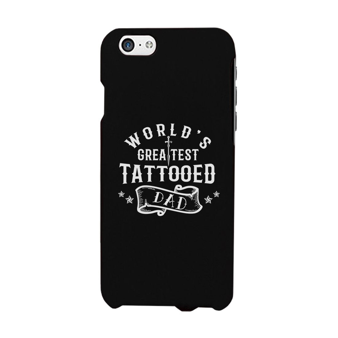 Greatest Tattooed Dad Case Inspirational Cool Fun Gift For Fathers