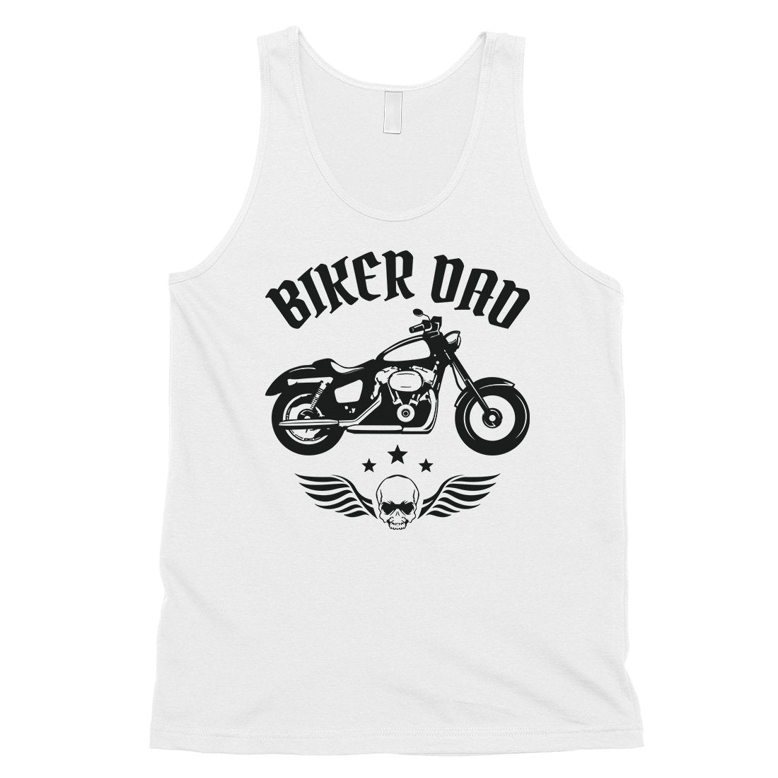 Biker Dad Mens Rowdy Energetic Father's Day Sleeveless Top Gift