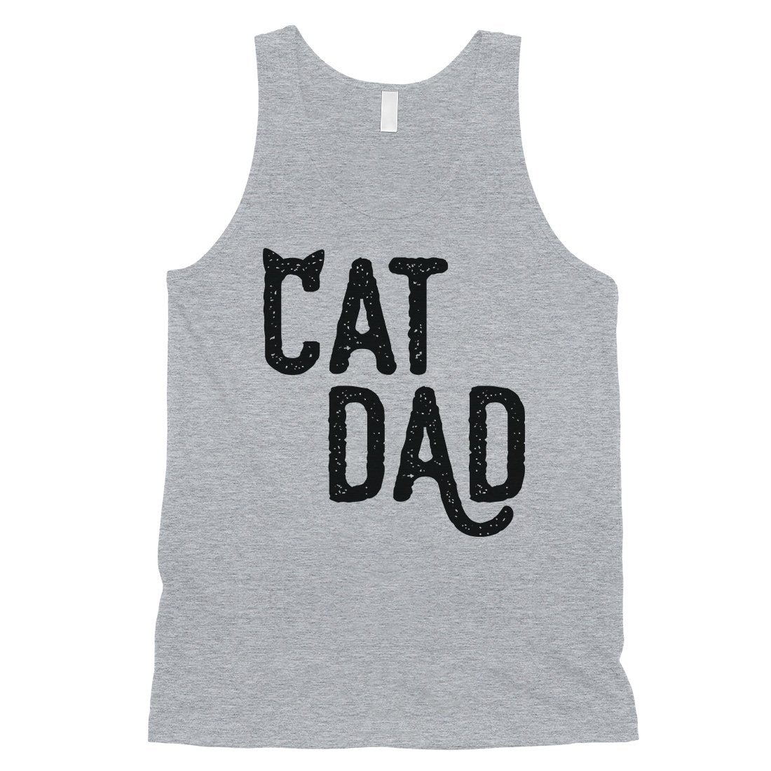 Cat Dad Mens Badass Passionate Cool Fun Father's Day Sleeveless Top