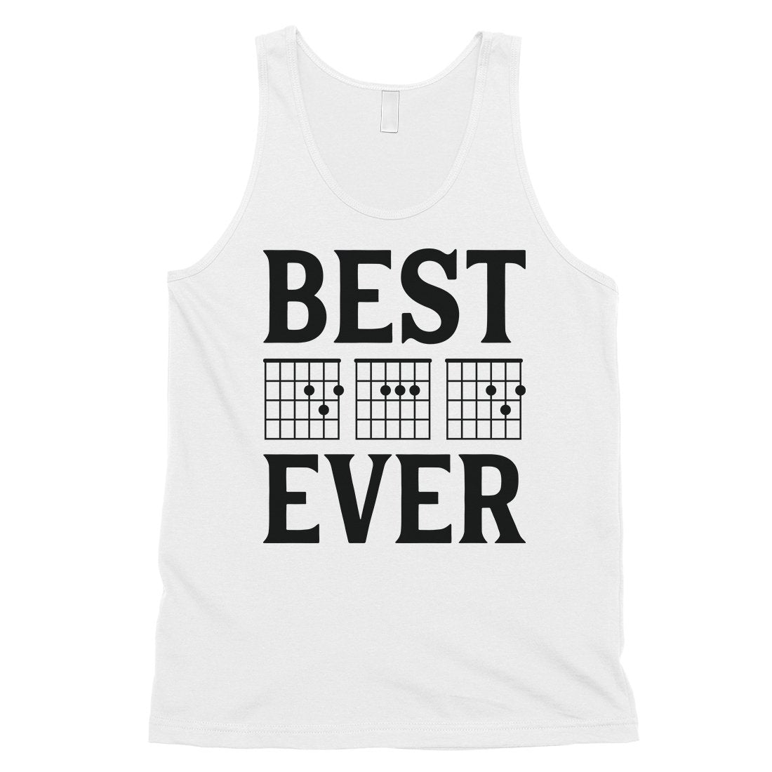 Best Dad Ever Guitar Chord Mens Loyal Caring Sweet Sleeveless Top