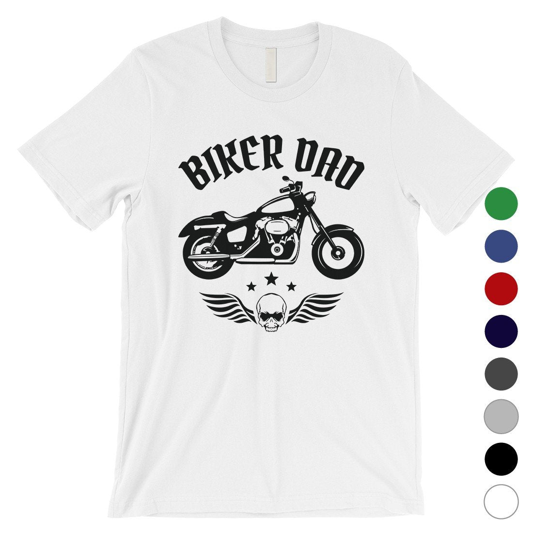 Biker Dad Mens Rad Sick Super Cool Father's Day Shirt Gift For Dads