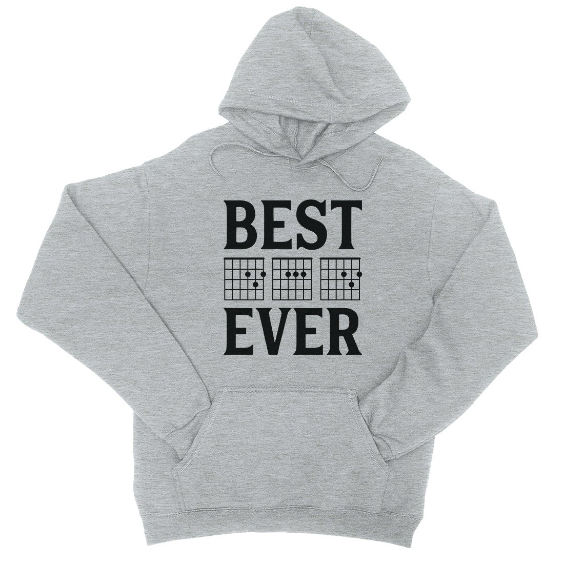 Best Dad Ever Guitar Chord Unisex Fleece Hoodie Protective Dad Gift