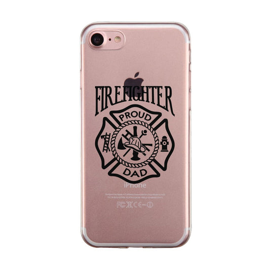 Firefighter Dad Case Creative Blessed Confident Loving Gift for Dad