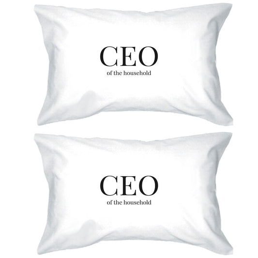 CEO Of The Household Pillowcases Standard Size Pillow Case For Mom