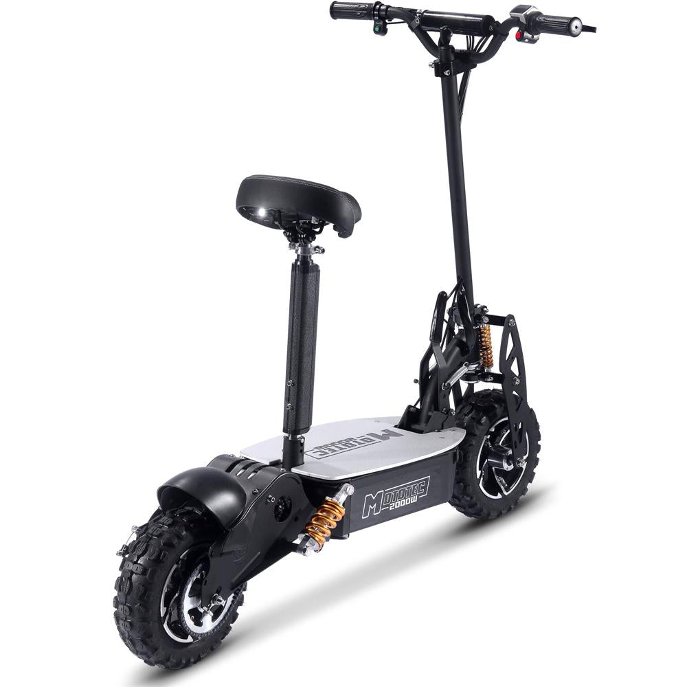 2000w 48v Electric Scooter Black