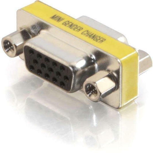 C2G HD15 VGA F/F Mini Gender Changer (Coupler)