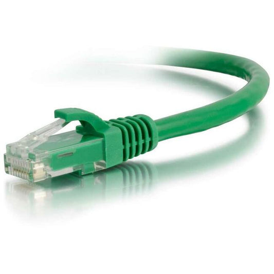 C2G-14ft Cat6 Snagless Unshielded (UTP) Network Patch Cable - Green