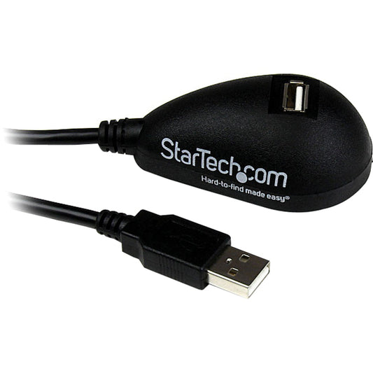 StarTech.com 5ft Desktop USB Extension Cable - A Male to A Female