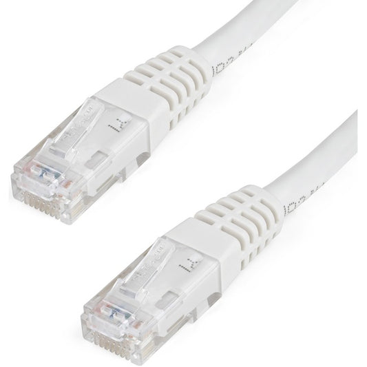 StarTech.com 10 ft White Molded Cat6 UTP Patch Cable - ETL Verified