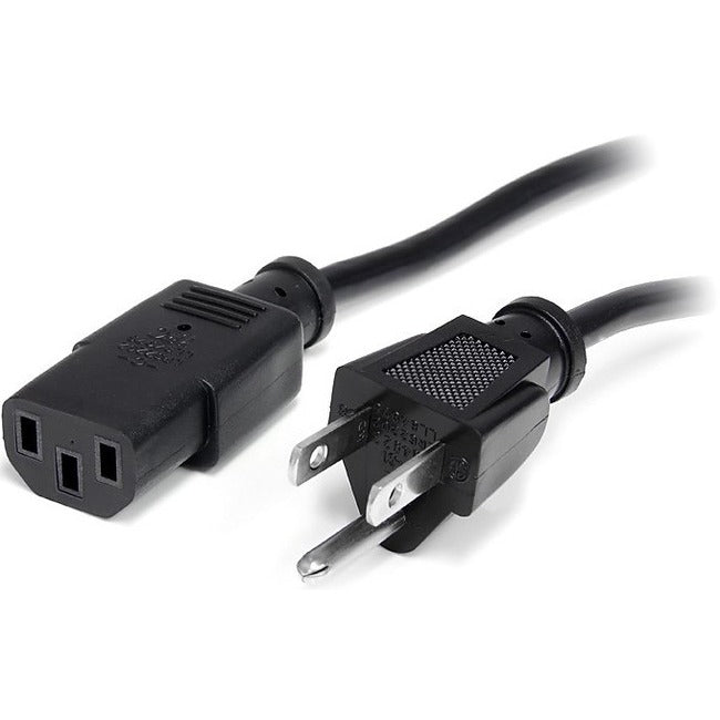 StarTech.com 10 ft Standard Computer Power Cord - NEMA5-15P to C13