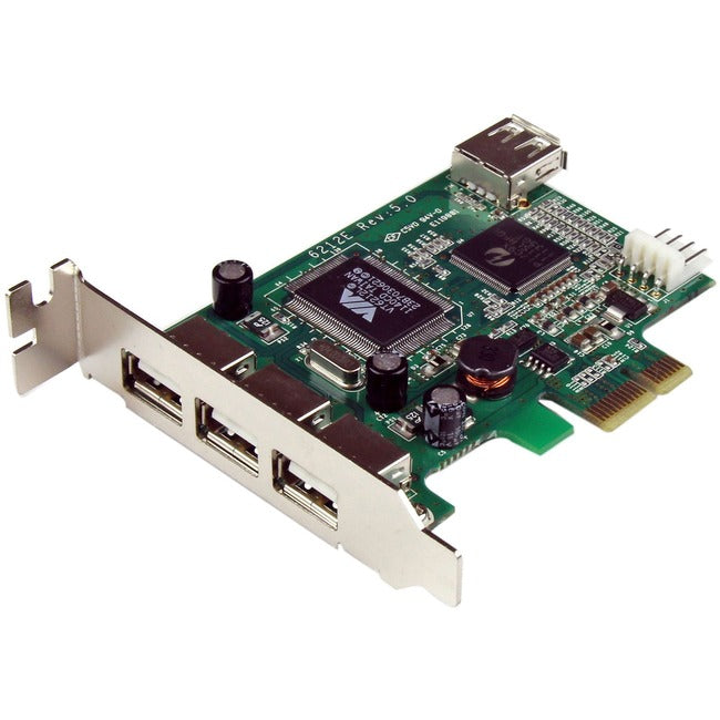 StarTech.com 4-port PCI Express LP USB Adapter Card