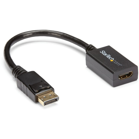 StarTech.com DisplayPort to HDMI Video Converter - Video / audio adapter - DisplayPort / HDMI - 19 pin HDMI (F) - DisplayPort (M)