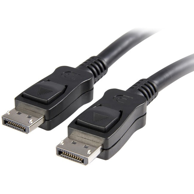 StarTech.com 3 ft DisplayPort 1.2 Cable with Latches M/M - DisplayPort 4k