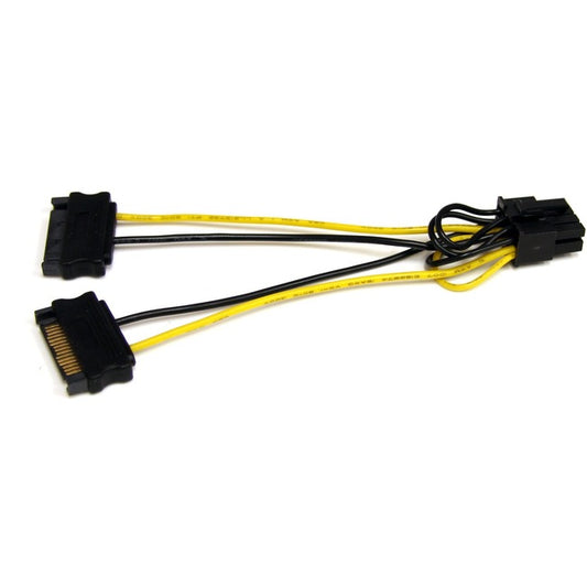 StarTech.com 6in SATA Power to 8 Pin PCI Express Video Card Power Cable Adapter