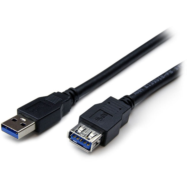 StarTech.com 6 ft Black SuperSpeed USB 3.0 Extension Cable A to A - M/F