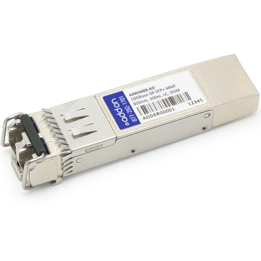 AddOn Brocade 44W4408 Compatible TAA Compliant 10GBase-SR SFP+ Transceiver (MMF, 850nm, 300m, LC, DOM)