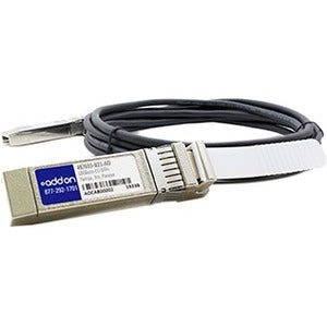 AddOn HP 487655-B21 Compatible TAA Compliant 10GBase-CU SFP+ to SFP+ Direct Attach Cable (Passive Twinax, 3m)