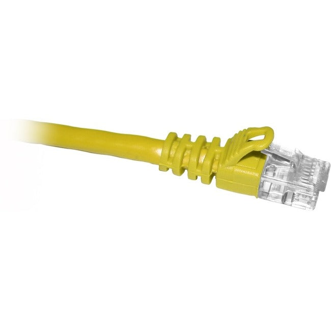 ENET Cat6 Yellow 8 Foot Patch Cable with Snagless Molded Boot (UTP) High-Quality Network Patch Cable RJ45 to RJ45 - 8Ft