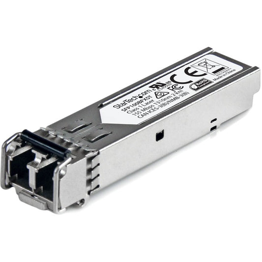 StarTech.com 100BASE-FX MSA Compliant SFP Module - LC Connector - Fiber SFP Transceiver - Lifetime Warranty - 100 Mbps - Max. Transfer Distance 2 km (1.2 mi)