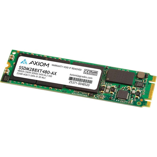 Axiom C565n 480 GB Solid State Drive - M.2 2280 Internal - SATA (SATA/600) - TAA Compliant