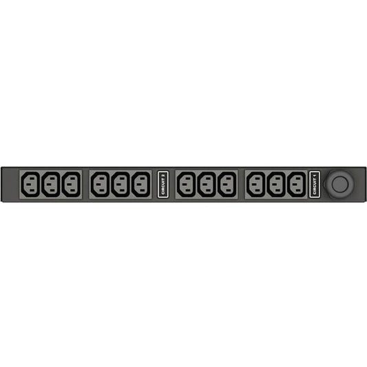 Vertiv Geist Rack PDU, Basic, Horizontal, 30A, 208V, (12)C13