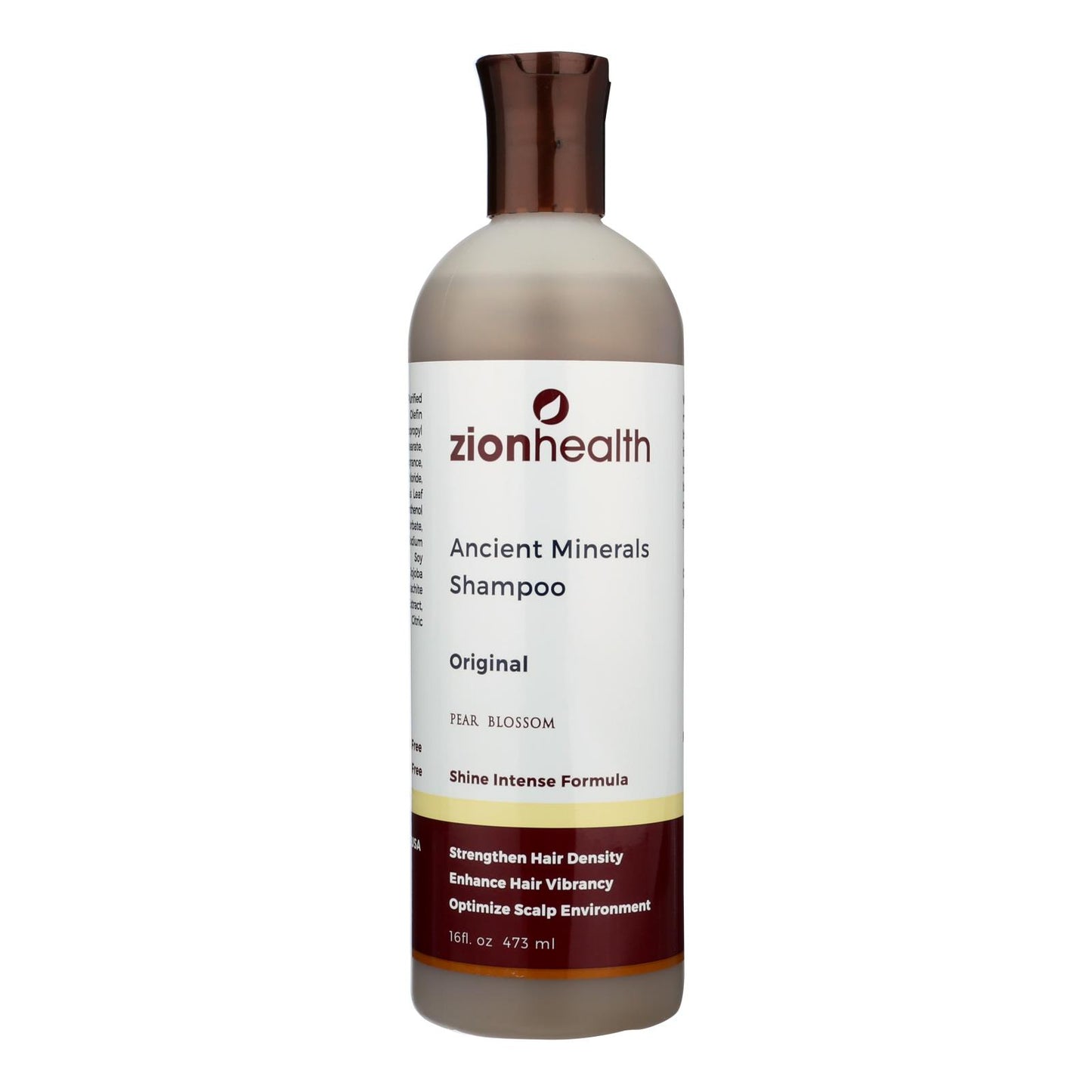 Zion Health Adama Clay Minerals Shampoo - 16 Fl Oz