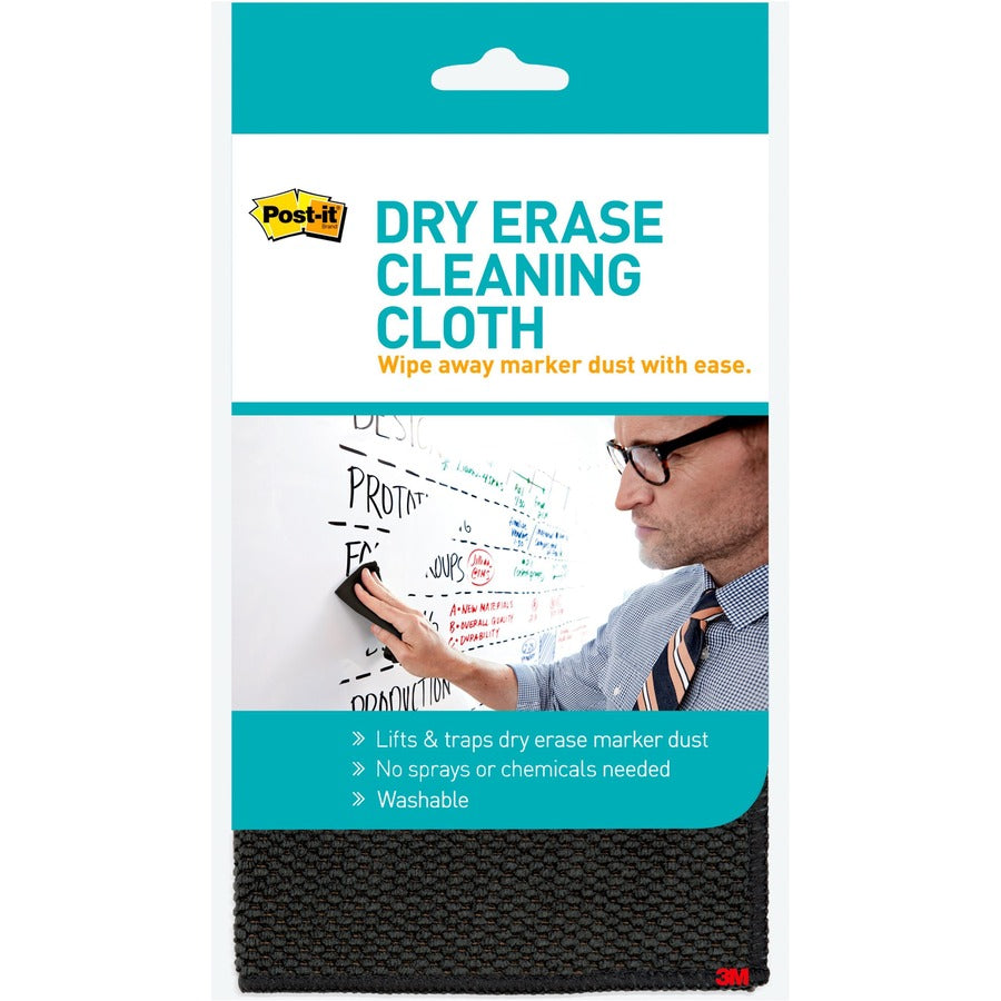 3m Mobile Interactive Solution Post-it Dry Erase Cleaning Cloth - Washable